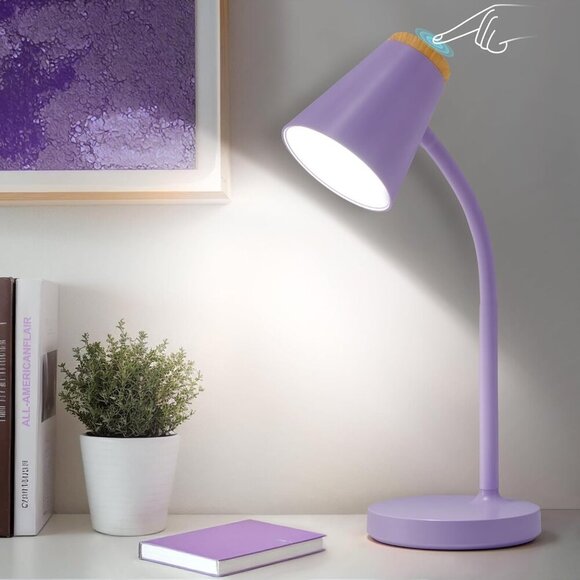 Desk Lamps for Home Office - Small LED Desk Lamp Touch Dimmable Reading Light fo - Picture 1 of 7